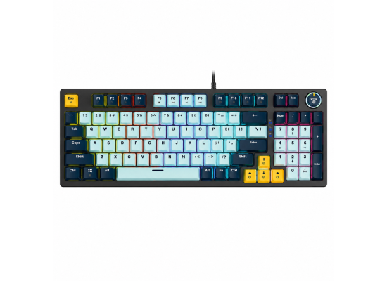 Fantech ATOM96 MK890V2 MIZU Wired Mechanical Keyboard SkyBlue / Navy – Taro Switch